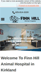 Mobile Screenshot of finnhillanimalhospital.com